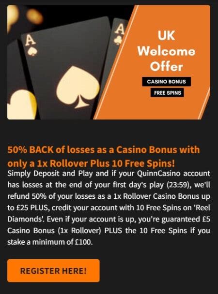 Quinnbet casino bonus